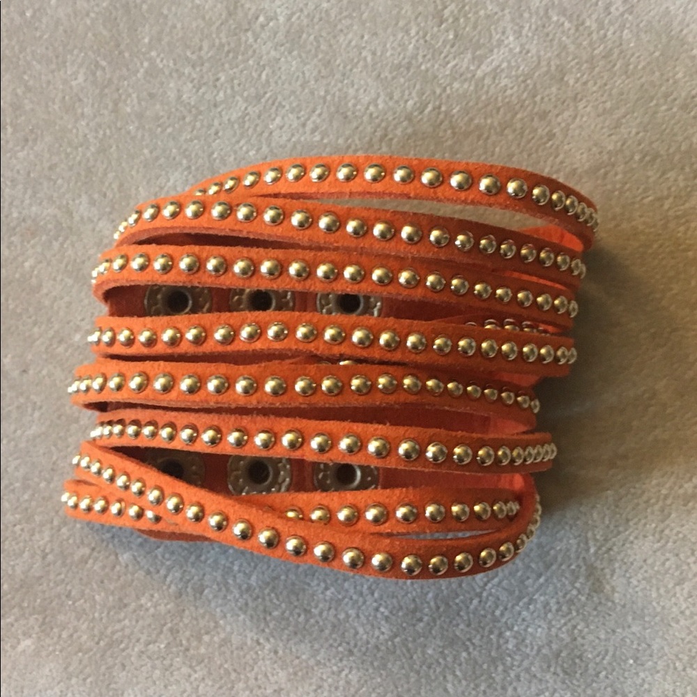 Leather Studded Bracelet
